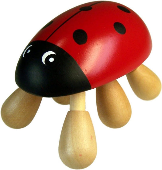 Wooden Ladybird Massager