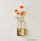 Nordic Home Decoration Wall Shelf Glass Vase Triangle