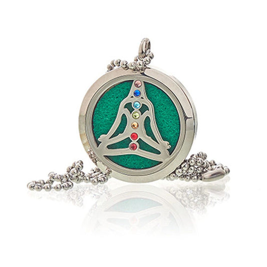 Aromatherapy Necklace - Yoga Chakra -