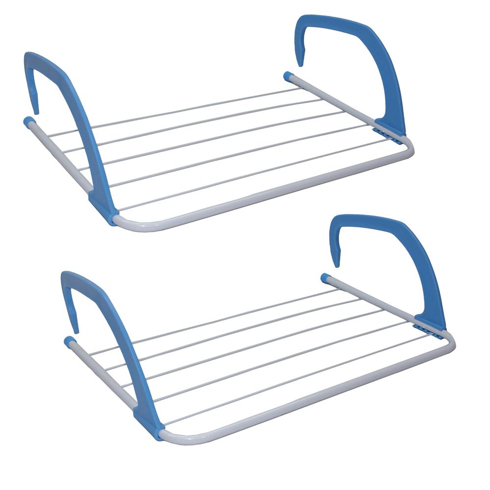Radiator Clothes Airer Rack Grey